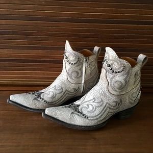 Old Gringo Dion Western Boots - White Booties